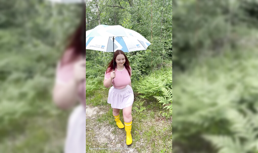Погуляла и подрочила